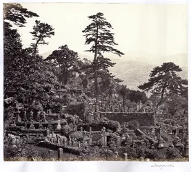 Stadt Nagasaki (Japan) im Jahr 1865